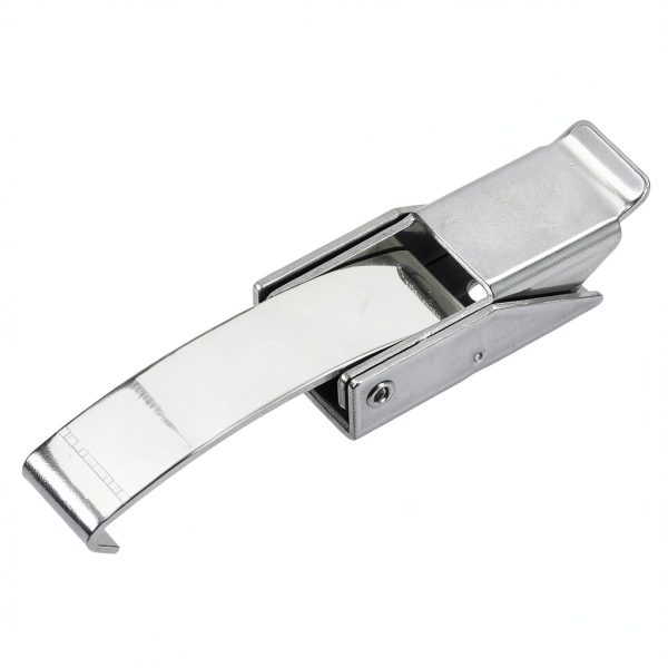 uxcell 3.39" SUS304 Stainless Steel Toggle Latch Spring‑Steel Hook-0