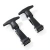 2pcs Professional Handle Latch T-handle Hasp Rubber T-handle Latch Rubber Latch Flexible Latch T-handle Draw Latches T Handle Latch Hood Latch-4