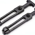 uxcell 7.87-inch Rubber Flexible T-Handle Draw Latches Hasp for Golf Cart and Tool Box - 2 Pcs-0