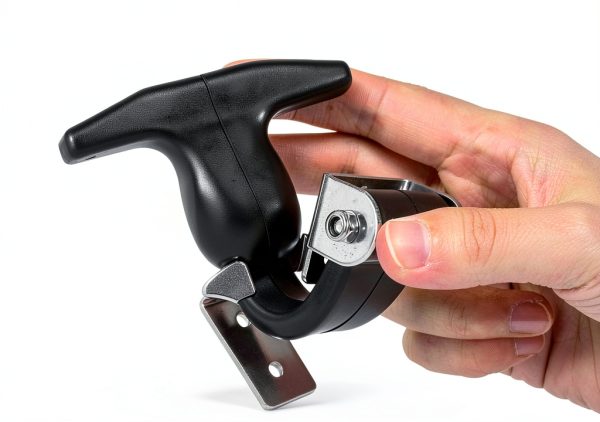 2pcs Professional Handle Latch T-handle Hasp Rubber T-handle Latch Rubber Latch Flexible Latch T-handle Draw Latches T Handle Latch Hood Latch-2
