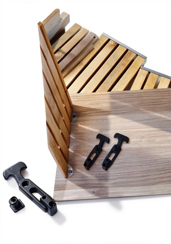 2pcs Rubber T-Handle Hasp Latches Adjustable Durable Draw Catches for Toolboxes Vehicle Engines and Coolers Rubber Locking Mechanisms for Enhanced Security and Vibration Absorption-7