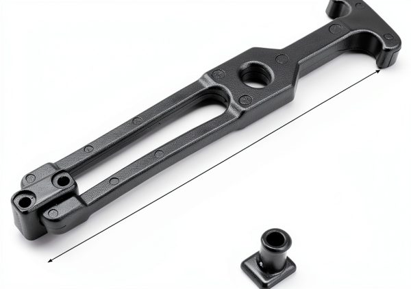 uxcell 7.87-inch Rubber Flexible T-Handle Draw Latches Hasp for Golf Cart and Tool Box - 2 Pcs-1